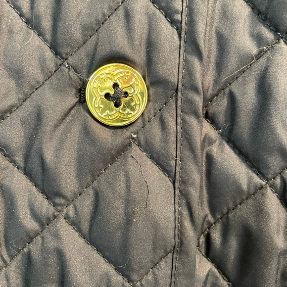 C Wonder, XL, women lightweight button up quilted black jacket fall outdoor warm - Picture 5 of 9